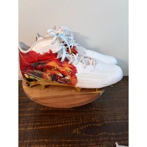 Adidas Adizero 5 Star 5.0 Uncaged Lion Mid Football Cleats Size 14 Gold Bottom